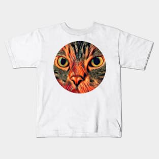 Fun floppy cat Kids T-Shirt